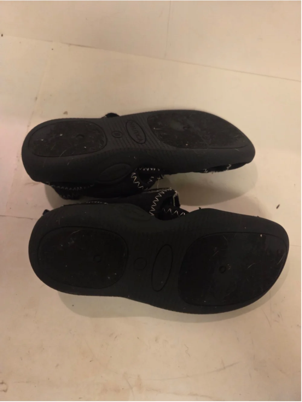 Boys Nautica Water Shoes Size 10 Toddler Black and White
